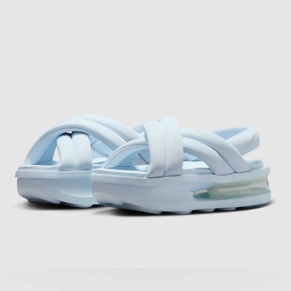 🆕 NIB Nike Air Max Isla women’s Sandals size 10 blue/tint metallic/silver - Picture 5 of 8